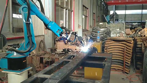 创想智控激光焊缝跟踪器焊接中厚板介绍