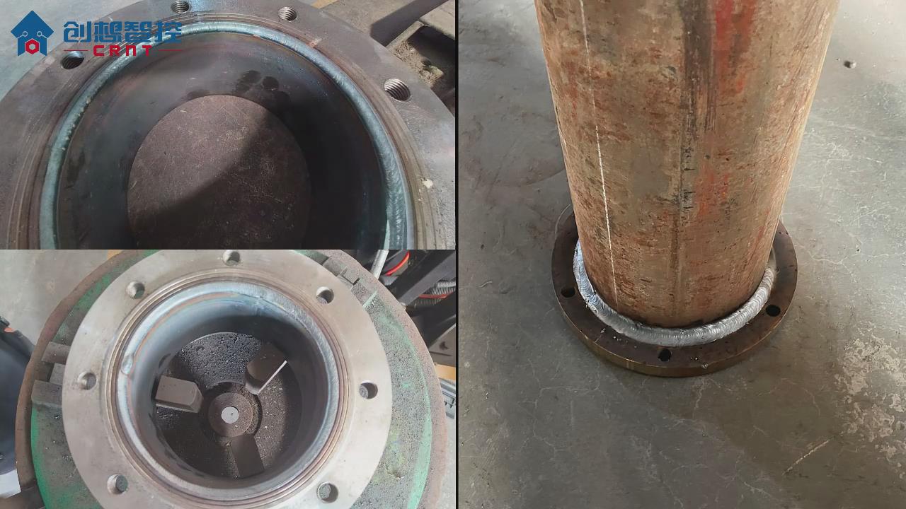 创想视觉焊缝跟踪系统适配广数机器人进行自动化焊接的应用