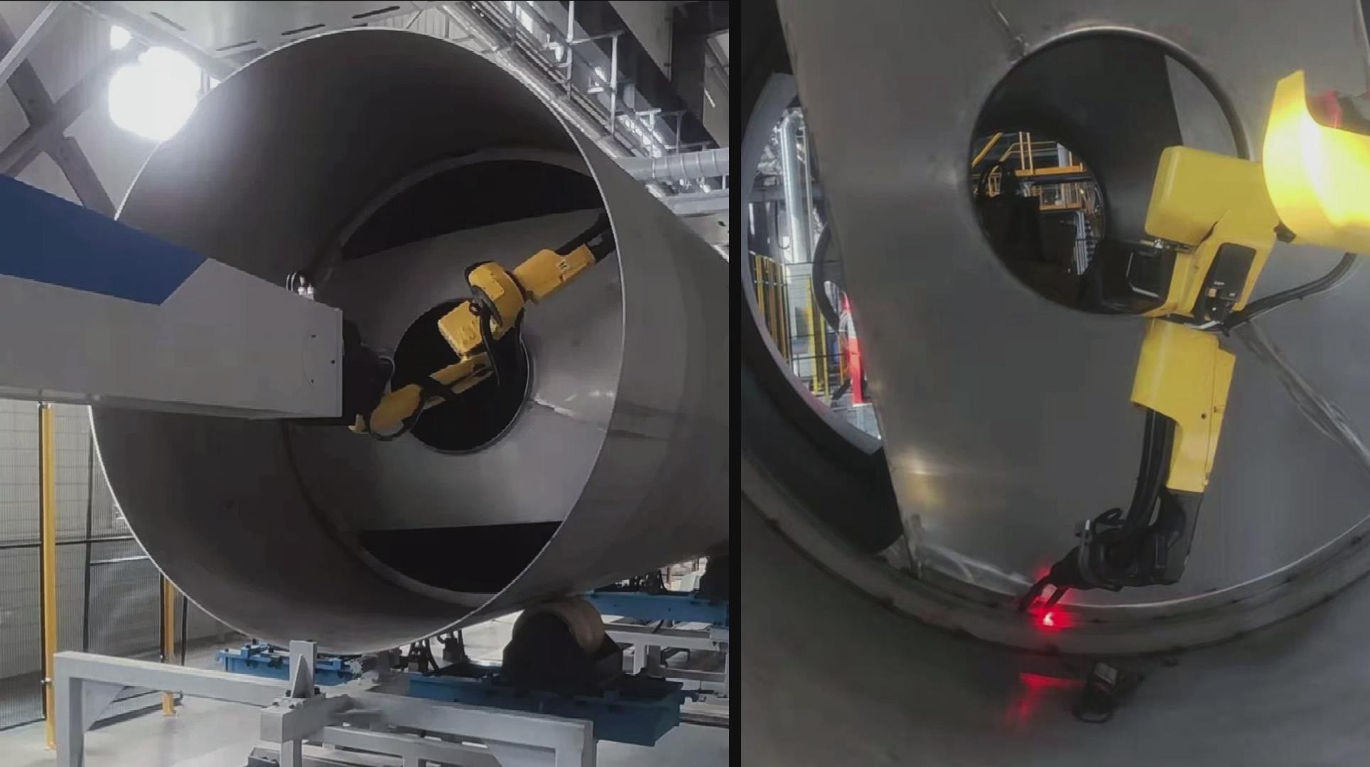 创想智控激光焊缝跟踪系统在LNG液化天然气储罐焊接自动化升级改造的应用