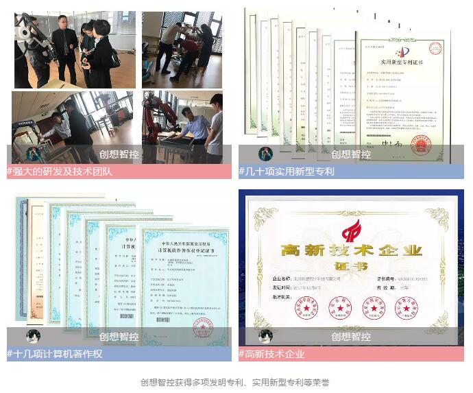 创想智控荣誉展示