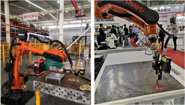 创想智控柴孚机器人焊缝跟踪