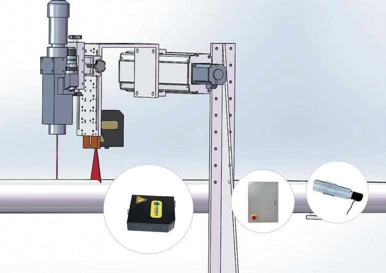 直缝管跟踪系统